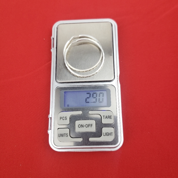 Sterling silver ladies hoop earrings New - Picture 12 of 14